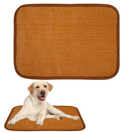 WBZOWRB 1 Item Pet Mat Cooling Mat for Dogs Self Cooling Dog Mat Summer Cooling Pad Dog Mat for Home On the Go or in the Car Suitable for Puppies / Kittens up to 4 kg (50 x 35 cm)