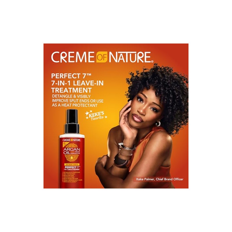 Tratamiento 7 Beneficios Creme of Nature Aceite de Argán 150ml