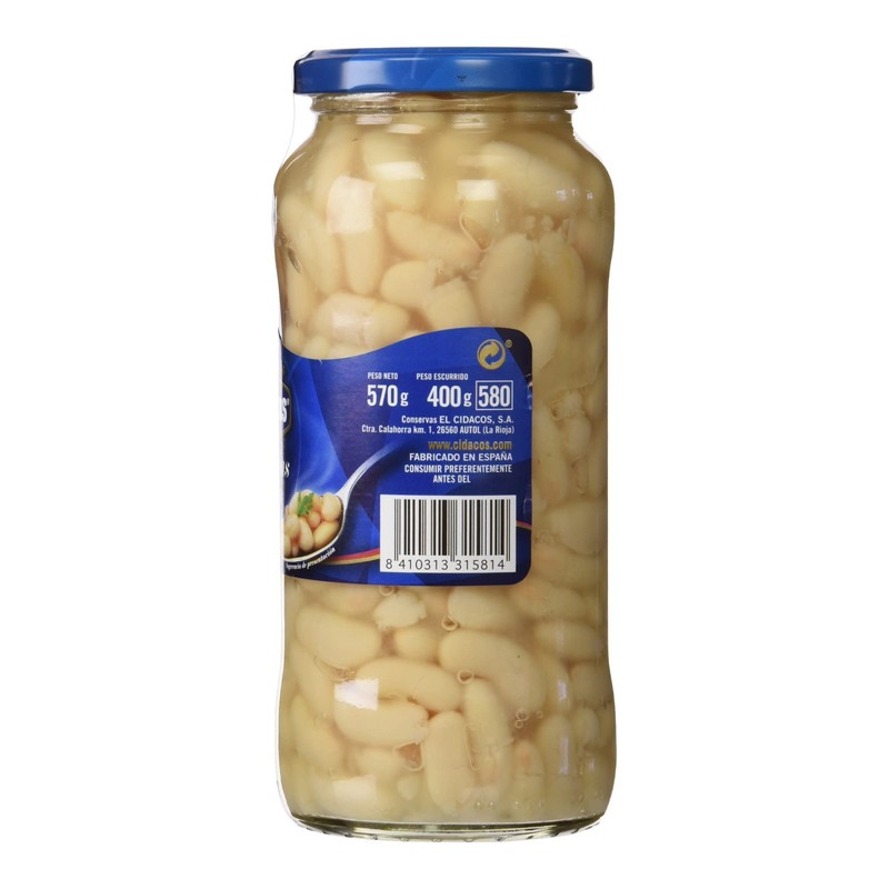 Cidacos, Alubias extra, 570 gr