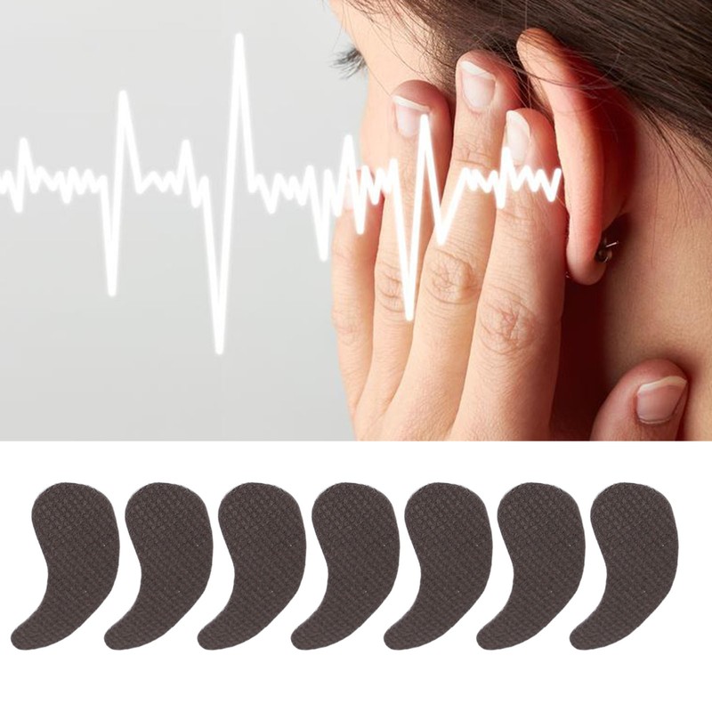 21Pcs Ear Care Patch Earwax Cleaning Portable Black Truffle Tinnitus