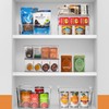 Tea Coffee Bag Storage Box with Lid and 4 Removable