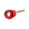 Simson S51, S5 Chain Tensioner for Swingarm, Anodised Aluminium, Red,