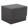 Card Deck Box Magnetic Flap Lid Large Capacity PU Leather