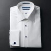UJOY Cufflinks and Studs Set Blanks Round 4 Colors Shirt