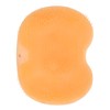 Foot Scrubber Massager with Suction Cups Orange Soft Foldable Shower