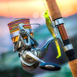 RUNCL Braided Fishing Line, 8 Strand Abrasion Resistant Fishing Line Braid, Super Durable, Smooth Casting, Zero Stretch, Smaller Diameter, Hi Vis, 328-1093 Yards, 12-100LB(12LB,328yds)