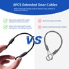HuanRanYo Extended Door Cables for Can Am Defender Max 2022-Present