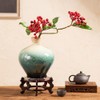 Luxshiny Oriental Furniture Wood Display Stand Base Pedestal Vase Table