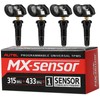 Autel TPMS Sensors 4 Pack MX-Sensors 315/433 mhz Dual Frequency