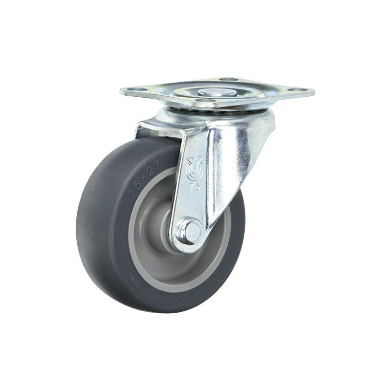 Uei Caster: S Series SG Type Free-Caster Elastomer Car Wheel