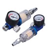 Spray Gun Air Regulator Aluminum Alloy Plastic In Line Water