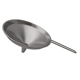 Okabe Yo Tableware Manufacturing (TE to TE) 18-8 Funnel with Handle, 7.1 inches (18 cm)