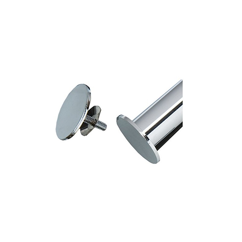 Organized Living freedomRail Clothes Rod Stops, Set of 2 -