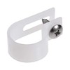 sourcing map 19mm Nylon R Type Cable Clip Wire Clamp