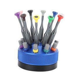 Watch Repair Screwdriver Set,10pcs Watch Strap Watchband Remover Screwdriver Watch Repairing Tool with Spare Head Base