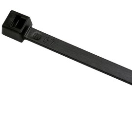 Parts Express Cable Ties 5-1/2" Black 100 Pcs. Made in USA