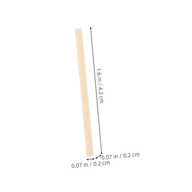 OHPHCALL 1000Pcs Blank Match Sticks for DIY Crafts Handmade Materials for Creative Projects Strong Durable Craft Sticks for Adults for Art Modeling Activities