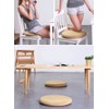 Sigmat Memory Foam Seat Cushion Anti-Slip Soft Round Chair Pad