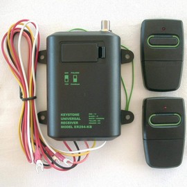 Long Range 1500Ft Gate Opener Control Receiver & Remote Set Heddolf ER294+2T