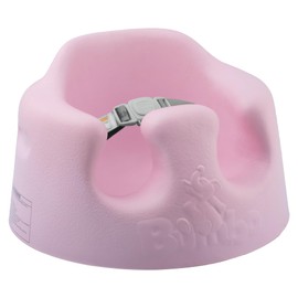 Bumbo Baby Infant Soft Foam Comfortable Support Wide Floor Seat with 3 Point Adjustable Harness for Ages 3 to 12 Months, Cradle Pink