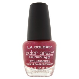 L.A. Colors Color Craze Nail Polish with Hardeners, Power Outage