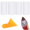 HomeSoGood 6.5FT Non-Slip Self-Adhesive Clear PVC Sticker Shoe Grip Rubber Sole Protectors for High Heels Sneakers
