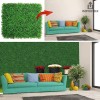 Importeek 15pz Muro Verde Follaje Pared Artificial Sintetico 60x40cm