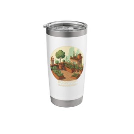 The Rooftop Gardener, Raised Beds Urban Gardening Stainless Steel Insulated Tumbler
