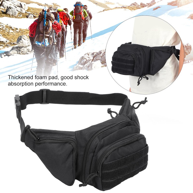 Military Waist Storage Bag 800D Oxford Cloth Material Outdoor Activities