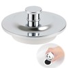 Bath Plug Closure, Drain Plug for Sink, Stainless Steel Plug