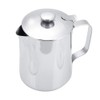 Stainless Steel Coffee Frothing Pitcher 600ml with Ergonomic Handle and