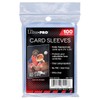 Ultra Pro 100 Pcs Soft Card Sleeves, 2 5/8 x