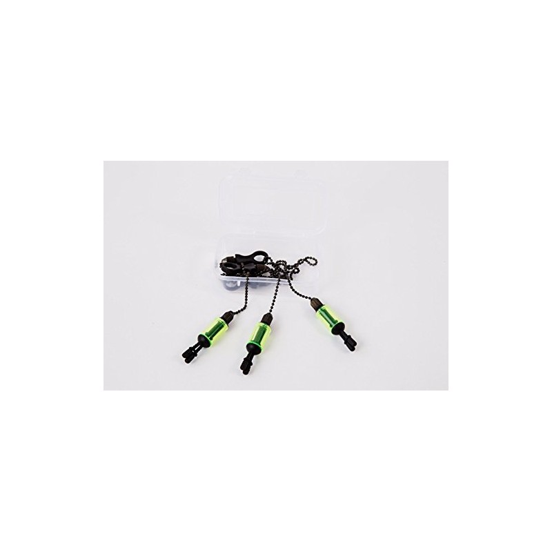 3 x Carp Coarse Fishing Chain Bite Alarm Bobbings Swingers