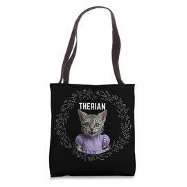 Cat Therian Quadrobics Gear Tote Bag