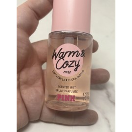 Victoria's Secret VICTORIA’S SECRET PINK WARM & COZY FRAGRANCE BODY MIST SPRAY 2.5 oz