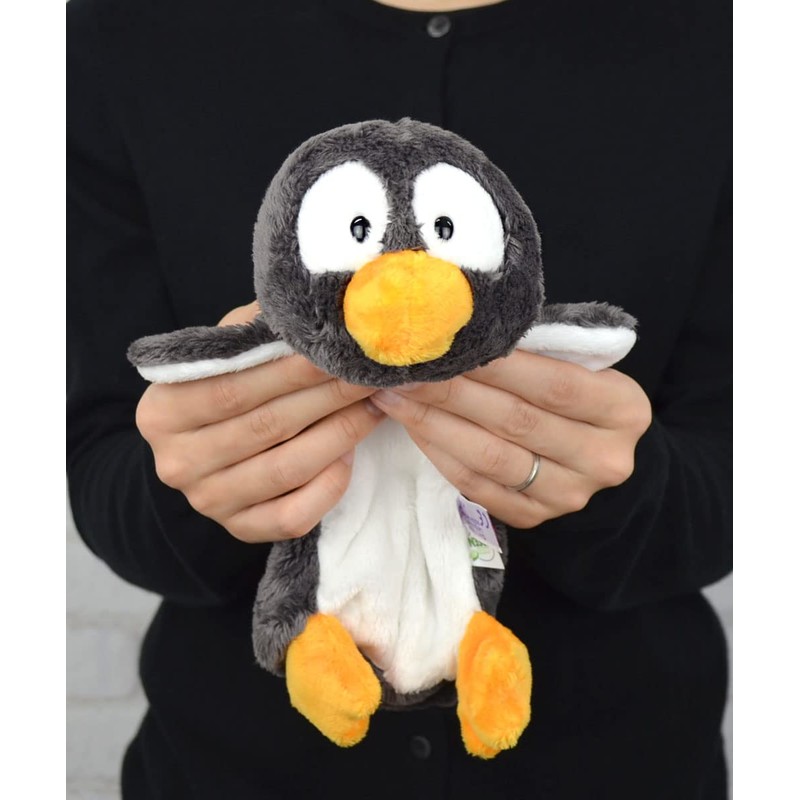 NICI 48346 Pencil Case Penguin Noshy Green, Grey