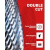 EZARC Tungsten Carbide Burr Set 1/4" Shank, 5PC Double Cut