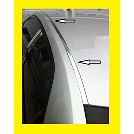 2006-2011 Honda Civic 4 Door Chrome Roof Trim Molding Kit Sedan 2007 2008 2009 2010