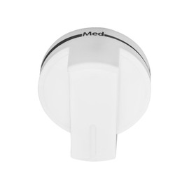 OTOTEC 1 x Gas Stove Knob OE WPW10339443 AP6019878 W10339443 2311009 PS11753189 Compatible with Whirlpool Gas Stove WFG505M0BB0 WFG510S0AB1 52.1 x 37.2 White