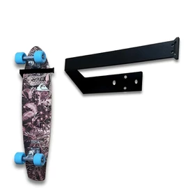 CAP Wall Mounted Skateboard Hanger, Vertical Hanging Hanger, Skateboard Rack, Skateboard Rack, Black