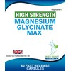 Magnesium Glycinate Supplement, High Strength, 60 Vegetarian Capsules