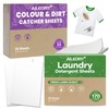 Eco-Friendly Laundry Detergent Sheets and Dye-Resistant Sheets - Contains 85