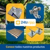24tarpp SOGA 6MM Cuerda Uso RUDO Cordon Lazo para Instalar