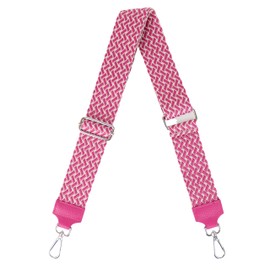 MIRROSI® Bauchtasche Damen, Echtleder, Made in Italy, Umhängetasche, Brusttasche, Crossbody Bag (1 Tasche & 2 Gurte) (Pink (Flecht), Mittelgroße Tasche (25x16x7cm))