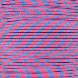 PARACORD PLANET 250' Spool Nylon 550Lb Type Iii 7 Strand Paracord Pink Sky Camo