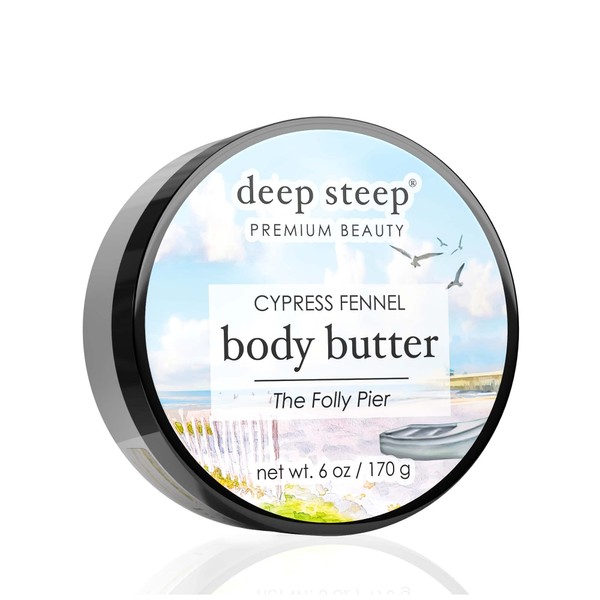 Deep Steep Body Butter (Cypress Fennel, 6oz)