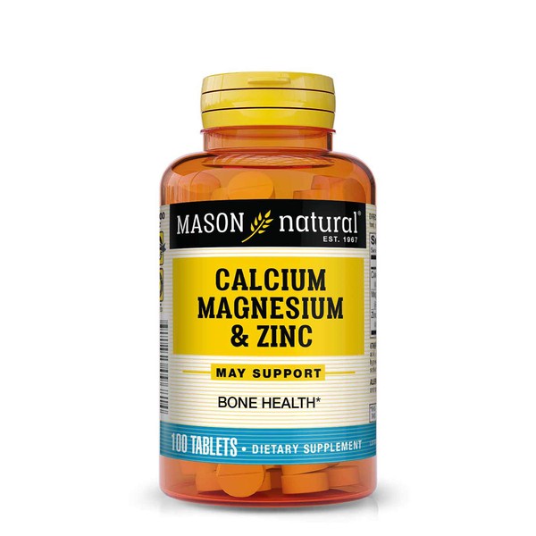 MASON NATURAL, Calcium Magnesium & ZINC