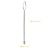 2PCS Drawstring Threader with Steel Bodkin Household Threading Tool Silver