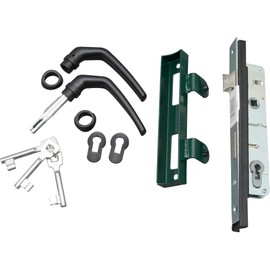 Rewwer-Tec Lock and Handle Set for Single and Double Door