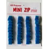 All Purpose 36 PK/16 ea MINI Ziplock Bags BLUE 3/4"